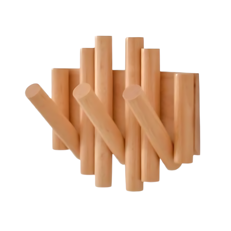 Reclaimed Wood Coat Hooks - Luxicro