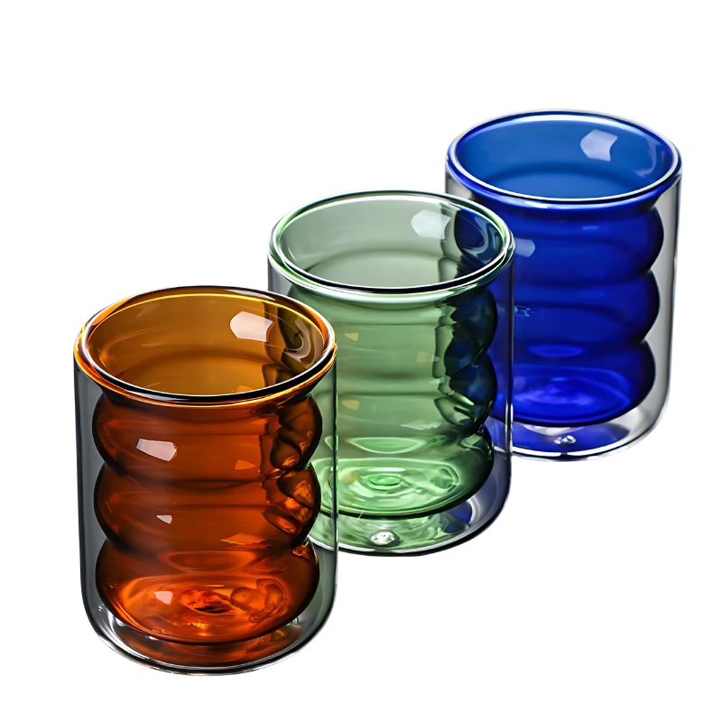 Stylish Ripple Insulated Sip Cup - Luxicro