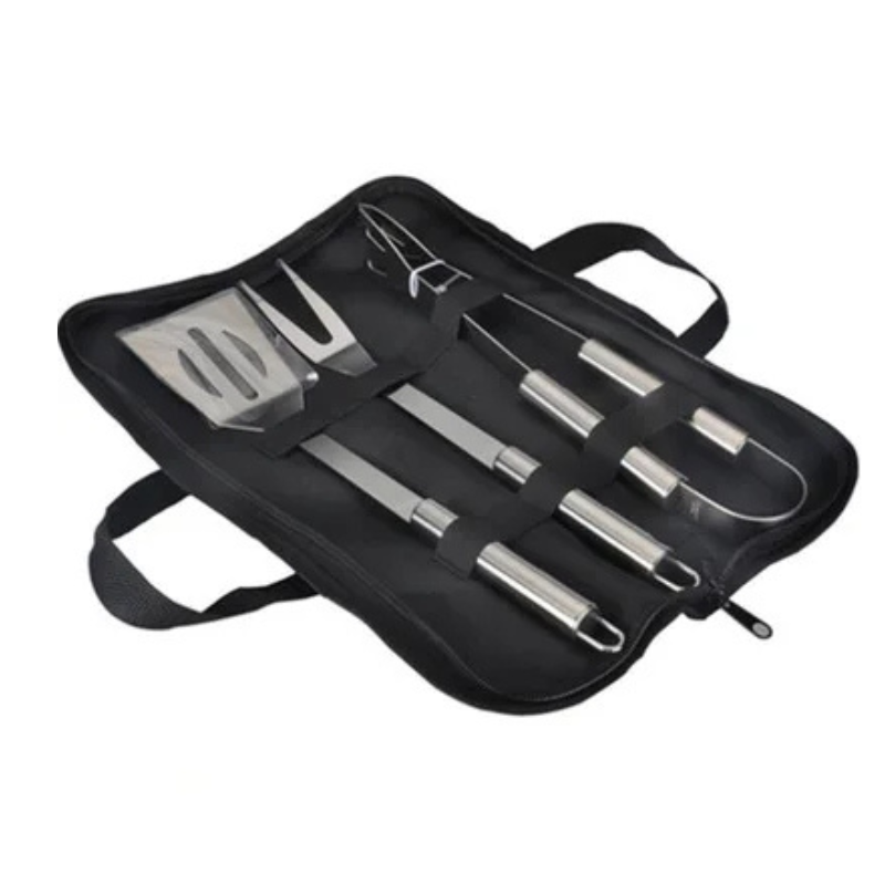 Compact Outdoor BBQ Grill Kit - Luxicro