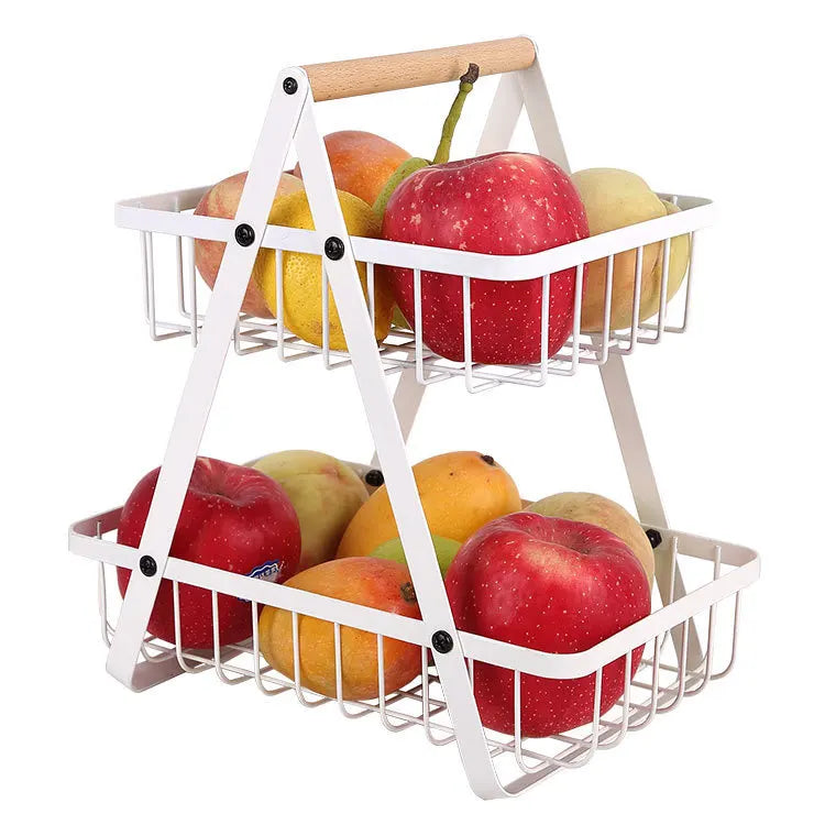 Compact 3-Tier Kitchen Fruit Stand - Luxicro