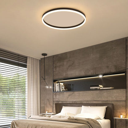 Slim Recessed Ring Ceiling Light Dimmable Modern Home