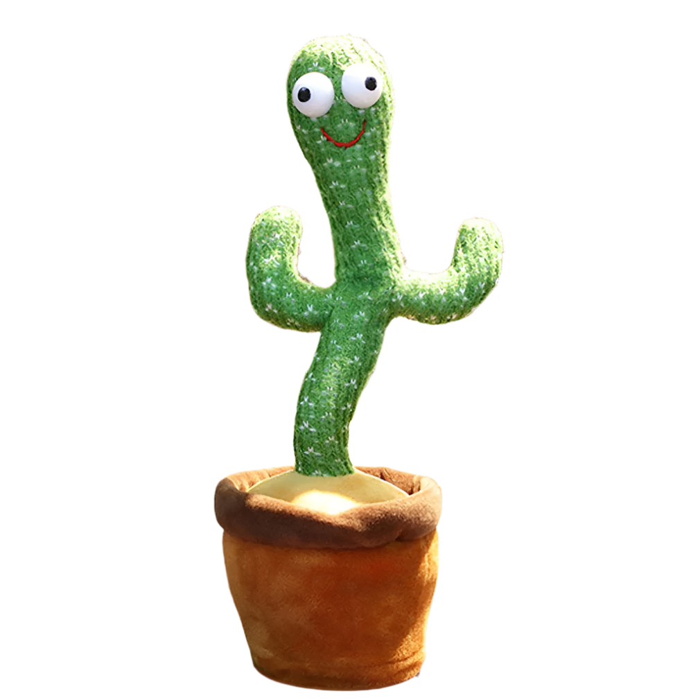 Colorful Soft Cactus Plush Toy for Children - Luxicro