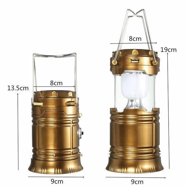 Compact 3-in-1 Rechargeable Camping Lantern