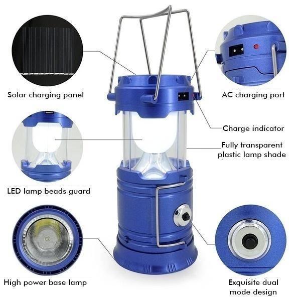 Compact 3-in-1 Rechargeable Camping Lantern