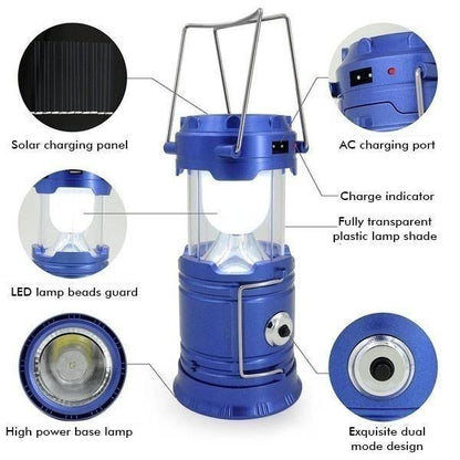 Compact 3-in-1 Rechargeable Camping Lantern