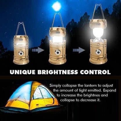 Compact 3-in-1 Rechargeable Camping Lantern