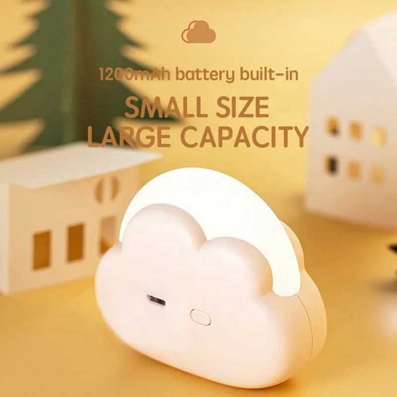 Gentle Bedside Table Lamp - Warm Soft LED Light