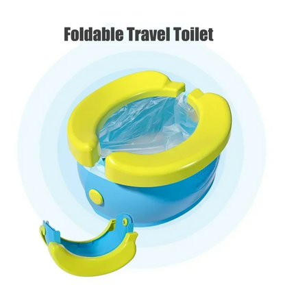Compact Collapsible Camping Toilet