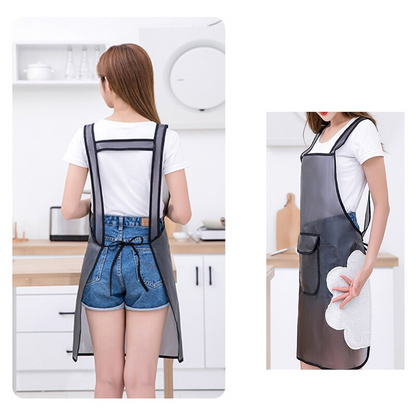 Clear Protective Cooking Apron
