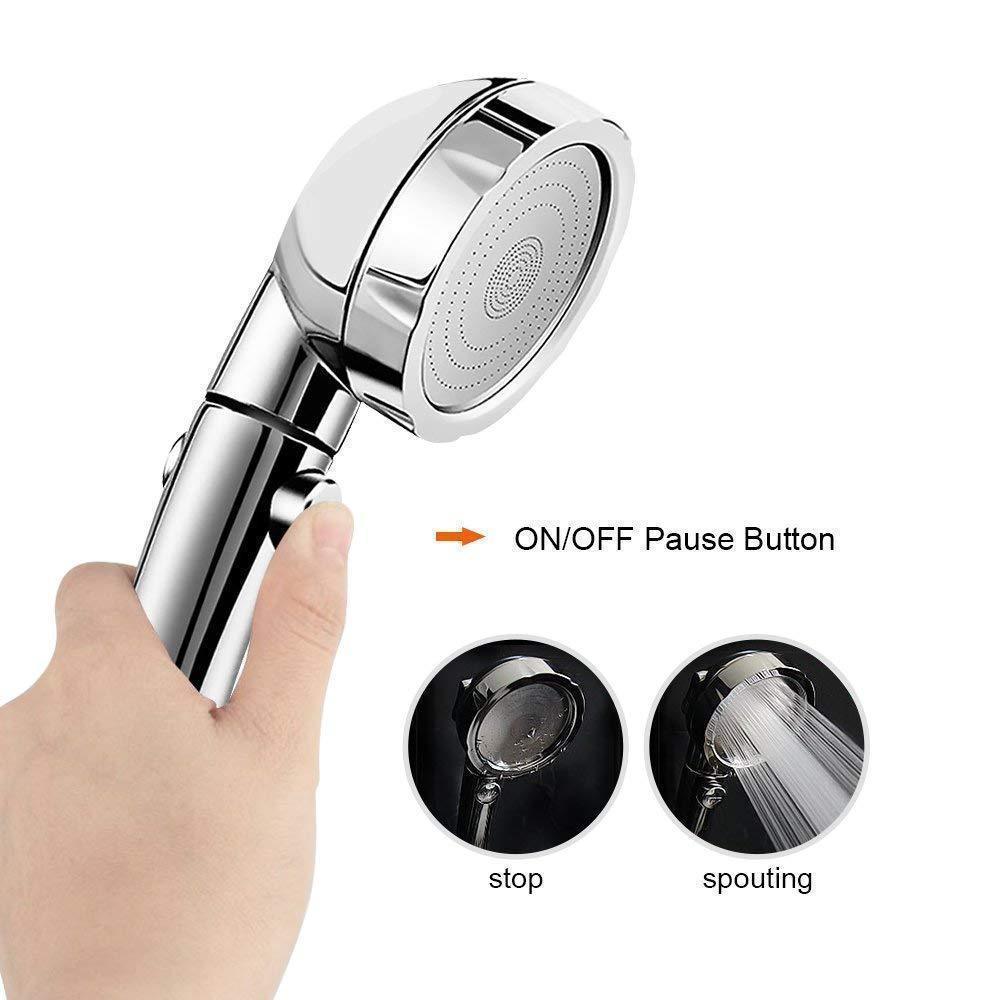 Powerful 3 Mode Water Boosting Shower Head