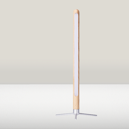 Rustic Wooden Desk Light Lamp