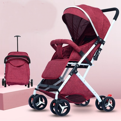 Lightweight Folding Baby Stroller