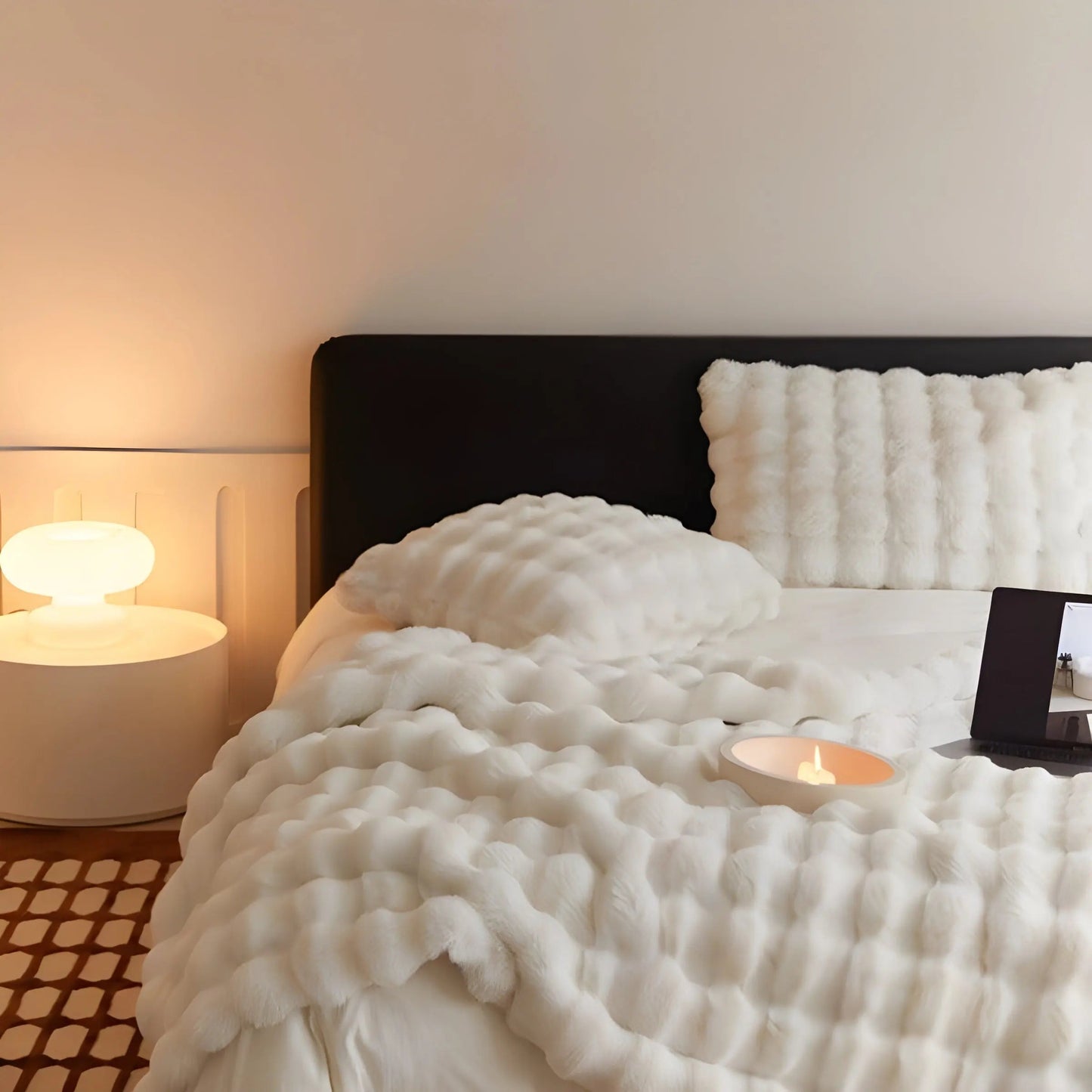 Supremely Soft Cozy Throw Blanket for Warmth