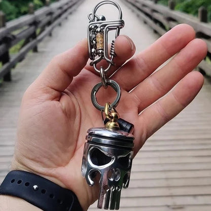 Cool 3D Skull Keychain