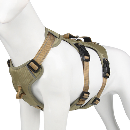 Safe Adjustable Dog Vest - Durable Reflective Harness
