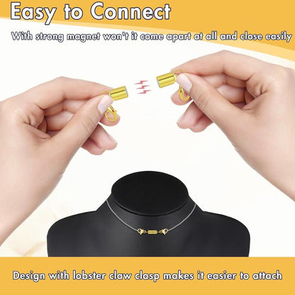 Simple Adjustable Magnet Clasp Extenders