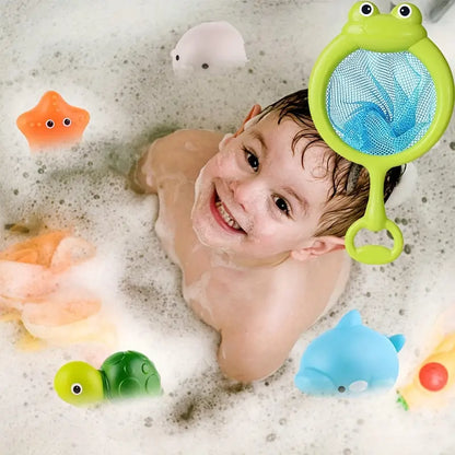 Fun Kids Bathroom Play Set with Net