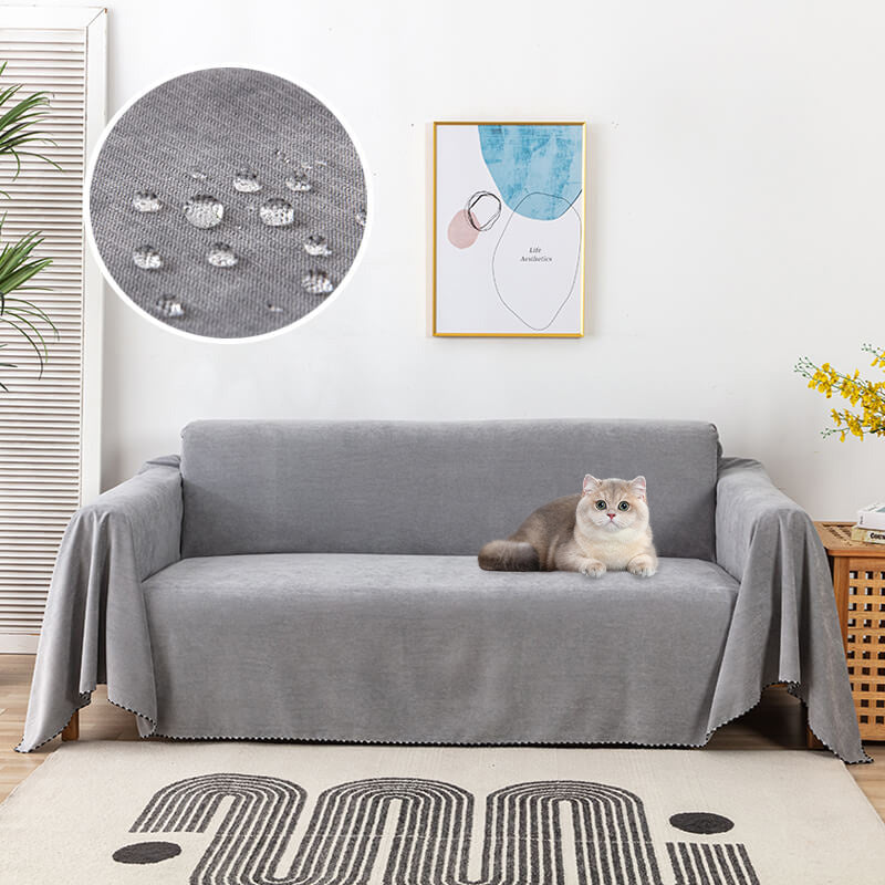 Durable Water Resistant Couch Protector Blanket