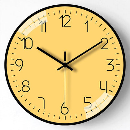 Colorful Wood Decorative Wall Clock