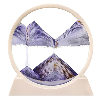 Vibrant Interactive Sand Art Display