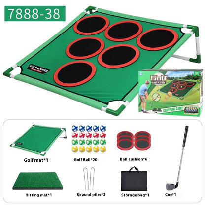 Compact Travel Golf Pong Party Set - Luxicro
