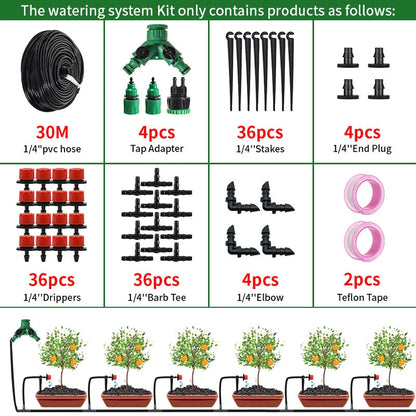 Easy Home Watering System Drip Irrigation Kit