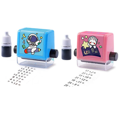Fun Math Stamp for Kids Tables Practice