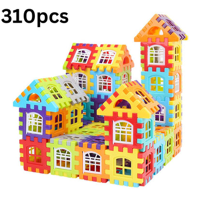 Bright Kids Wooden Building Blocks