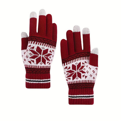 Cozy Snow Gloves | Soft Winter Pattern