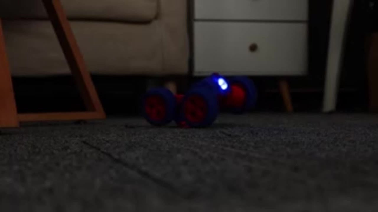 Fast Action Car with LED Lights and Splash Effects