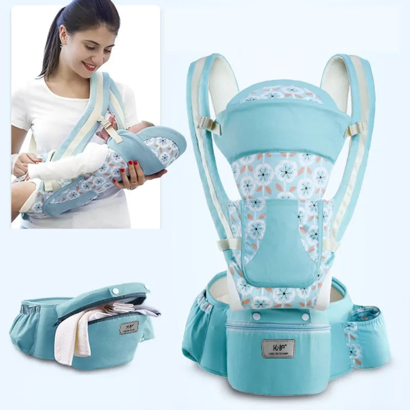 Comfortable Baby Carrier - Soft Adjustable Baby Sling