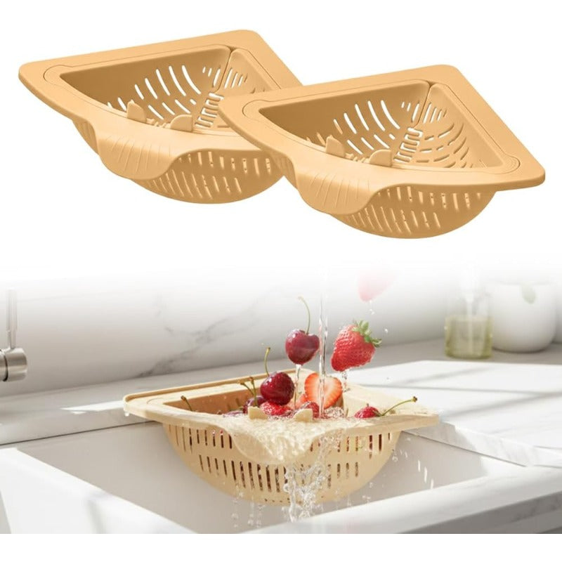 Easy Clean Kitchen Sink Strainer Basket - Luxicro