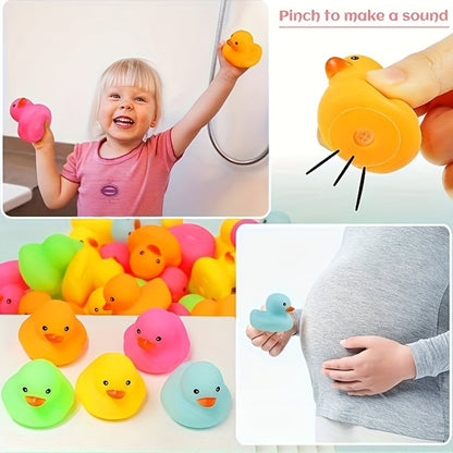 Fun Yellow Rubber Duck Bath Toys