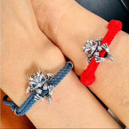 Custom Engraved Baby Dragon Cuff Bangle