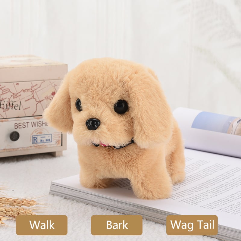Fun Interactive Plush Dog Toy - Luxicro
