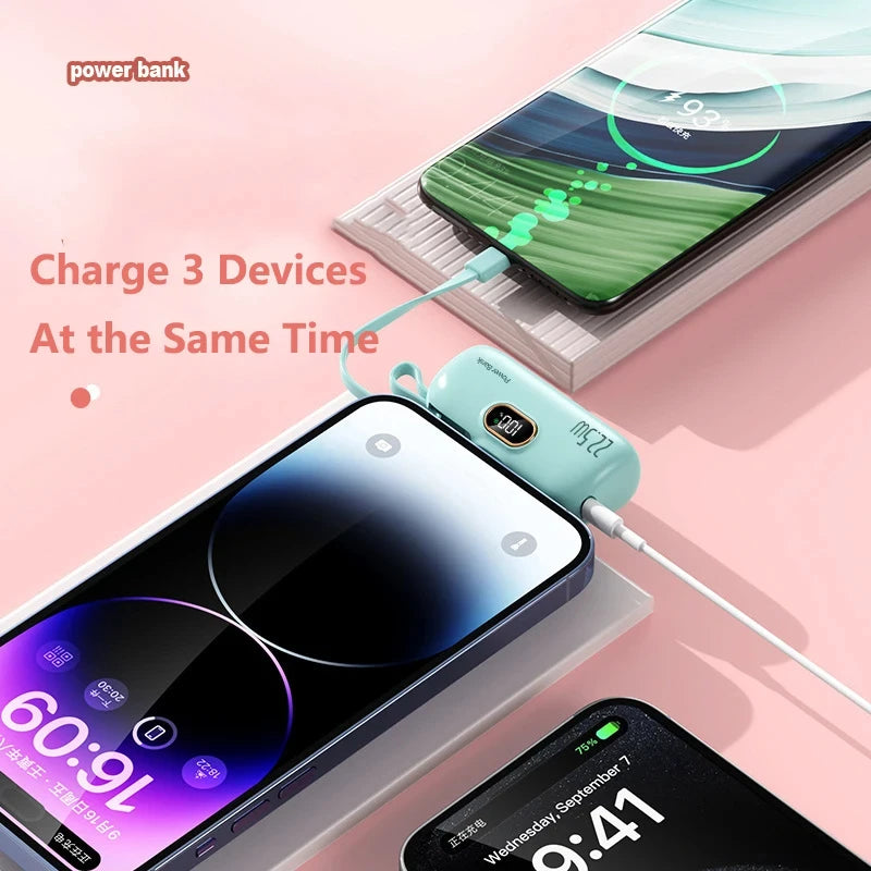 Portable Power Bank Mini Charger