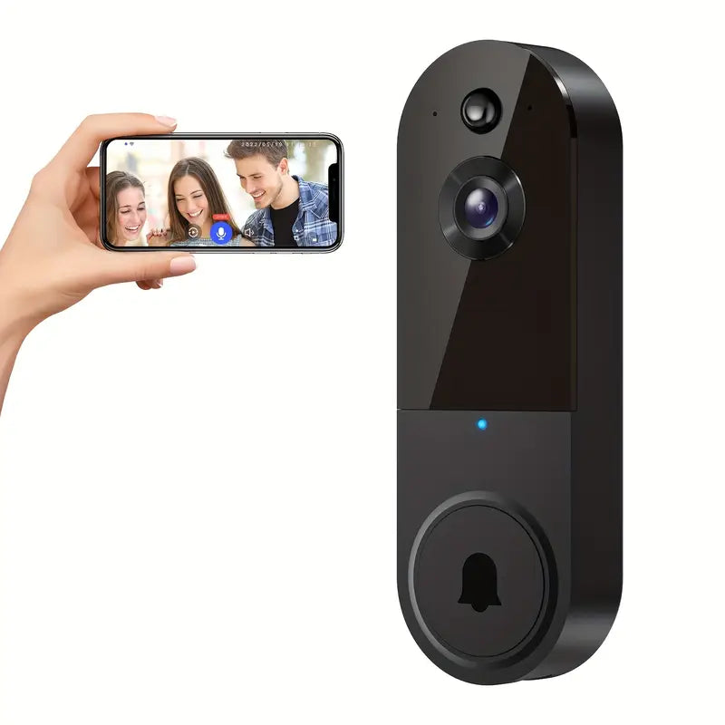 Wireless HD Security Doorbell with Night Vision - Luxicro
