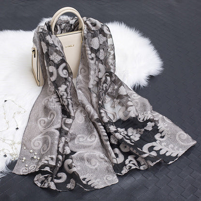 Beautiful Soft Floral Scarf