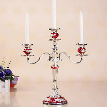 Elegant Gold Candle Holder