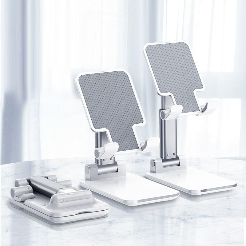 Portable White Phone Stand Holder