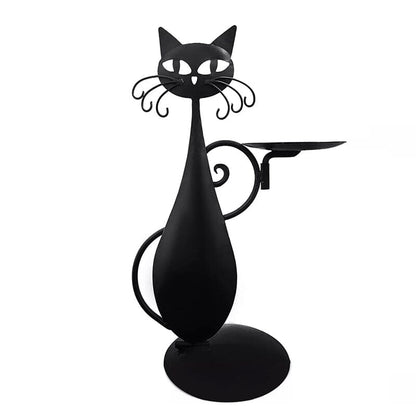 Cute Cat Candle Holder