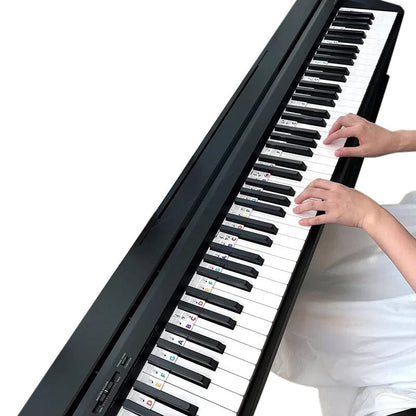 Easy Peel Piano Key Stickers