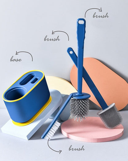 Convenient Toilet Brush Holder Set
