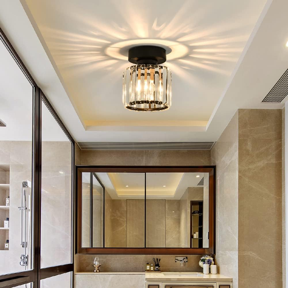 Elegant Glass Hanging Light Fixture