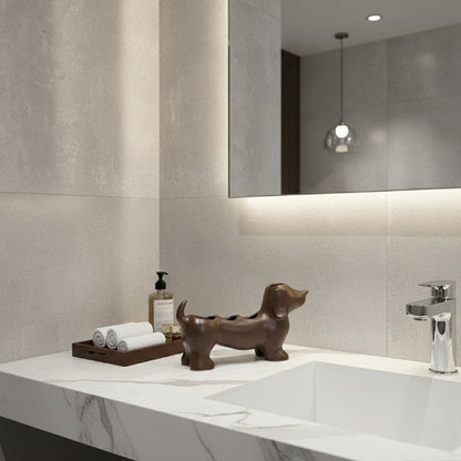 Stylish Dachshund Bathroom Storage Rack