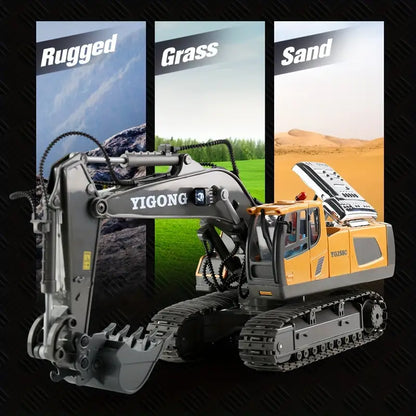 Heavy Duty Remote Control Digger Toy
