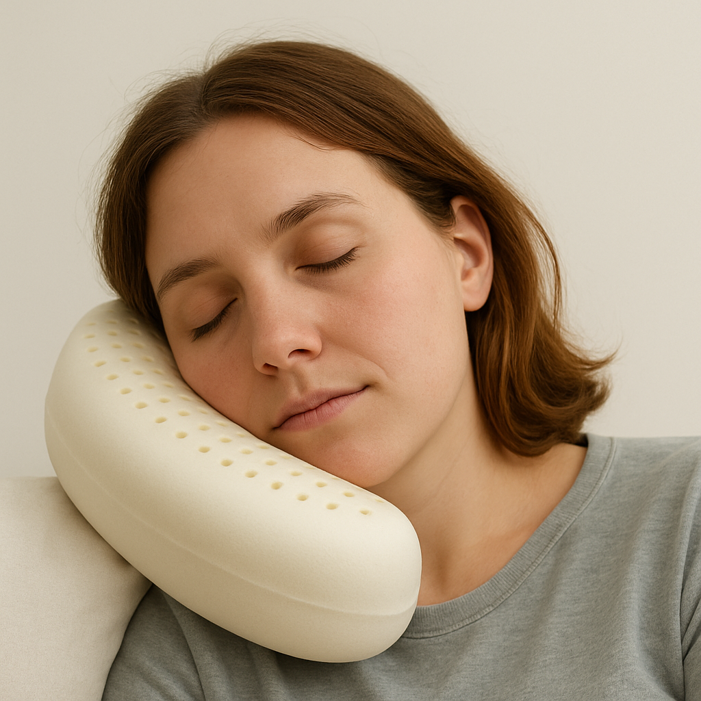 Comfortable Foam Support Travel Pillow