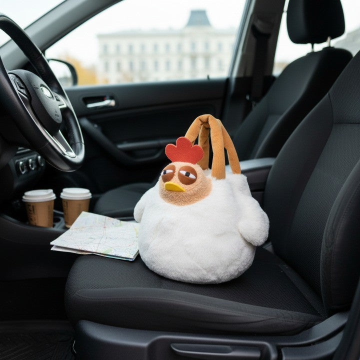 Fun Plush Chicken Backpack