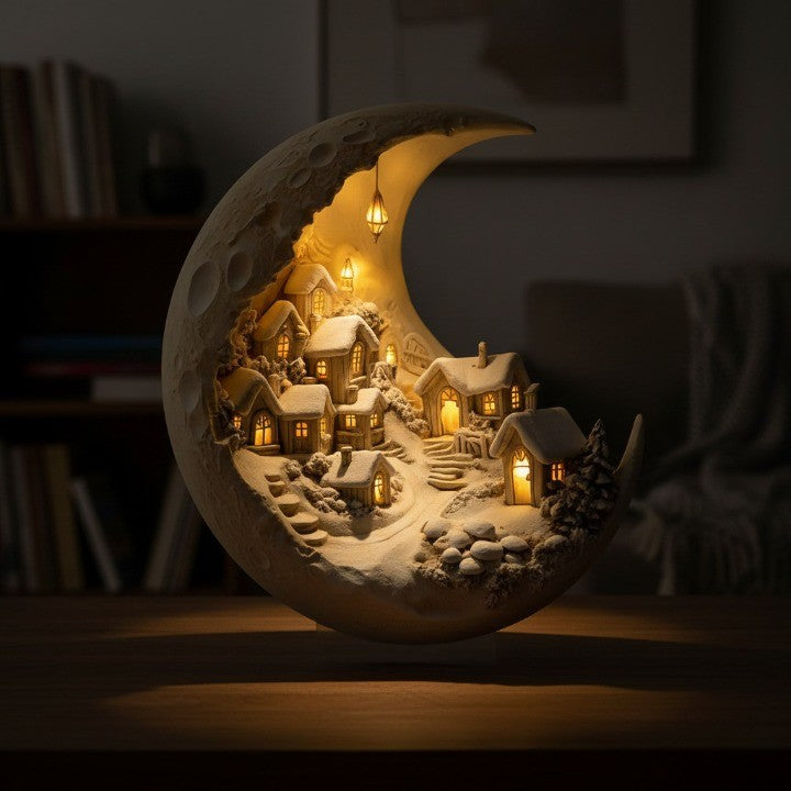 City Skyline LED Night Light Decor