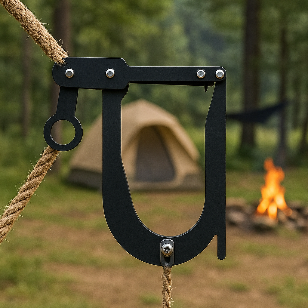Strong Adjustable Rope Clamp Holder